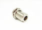 Nickel Plated Female N Type RF Connector Coaxial Straight Crimp Connector