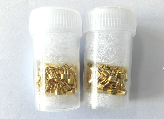 Space Saving Or High-frequency RF Connector Hermetically Sealed CSMP / SMPS Male Connector For PCB Soldering