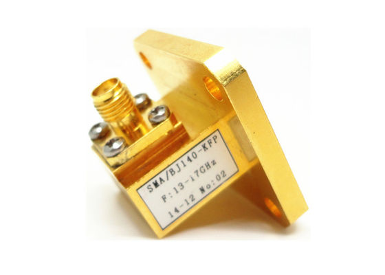 WR90 WR75 WR42 SMA Female Waveguide To Coaxial Adapter 8.15GHz~22GHz