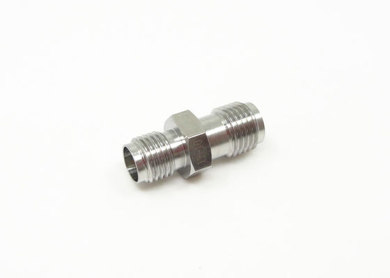 Nickel Plated Female Straight Millimeter Wave MMW Adapter