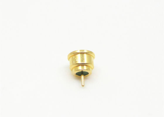SMPM Straight Rf Coaxial Solder SSMP Connector With Gold Plated For Instrumentation