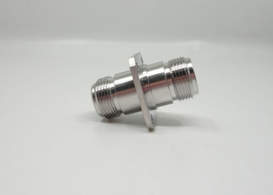 Stal nierdzewna typu N Kobieta do kobiety 4 otwory adapter brzyt 11GHz