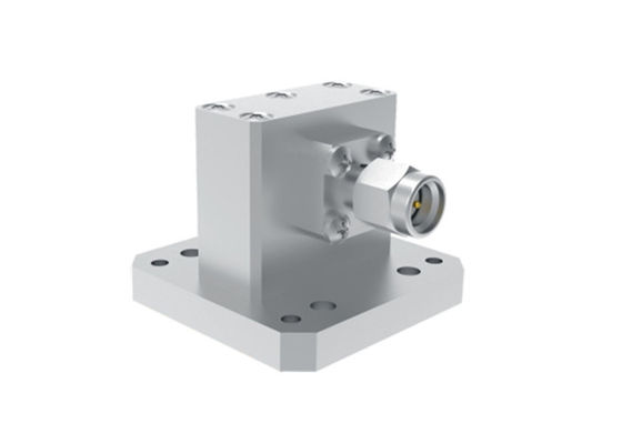 6GHz~18GHz WRD650 do SMA Mężczyzna Pod kątem prawym Przewodnik fal do adaptera koaksalnego SMA/WRD650-JF