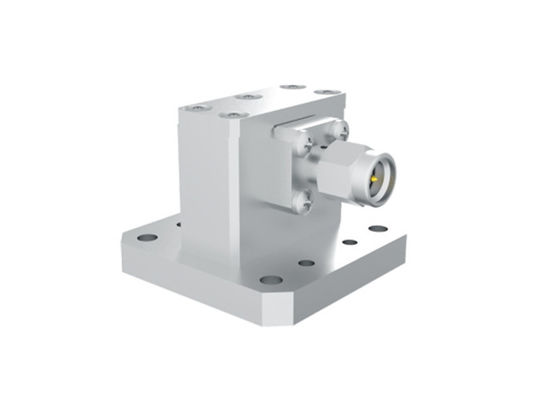 7.5GHz~18GHz WRD650 do SMA Mężczyzna Pod kątem prawym Przewodnik fal do adaptera koaksalnego SMA/WRD750-JF