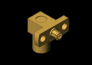 50Ω Złote SMP z prawego kąta Mężczyzna do SSMP Mężczyzna do SSMP Wtyczka do gniazda RF Adapter koaksjalny do 40GHz