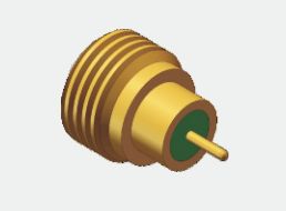 50Ω Hermetycznie uszczelnione złącza koncentryczne SMPM męskie do montażu na przegrodzie RF 0,3MHz-40GHz 170V