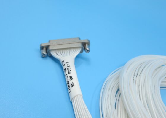 Złącze serii J30J prostokątne 37 kontaktów Wtyczka męska z długością drutu 1500 mm do przesyłu sygnału