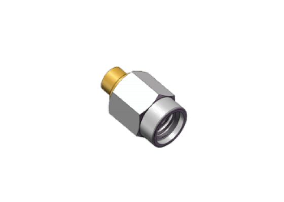 50Ω stal nierdzewna 18GHz SSMA męski Mini SMA koncentryczny kabel łączący RF pasujący do kabla .086, RG405