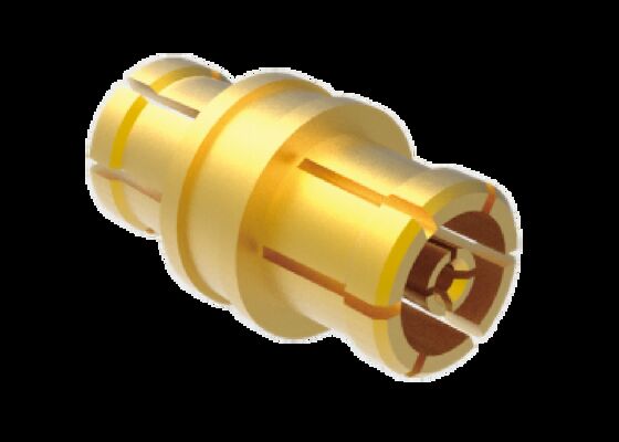 Adapter Jack to Jack 50Ω 40GHz SMPM Złącza lotnicze RF z niską stratą wtrąceniową