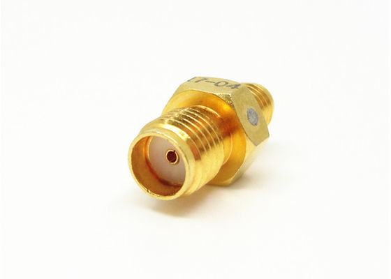 50-omowy, pozłacany adapter RF SMA na SSMA żeński