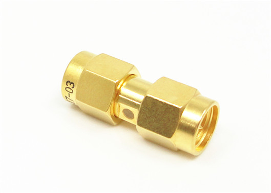 50Ω mosiądz Złote SMA RF Adapter Beryllium Brązowe kontakty